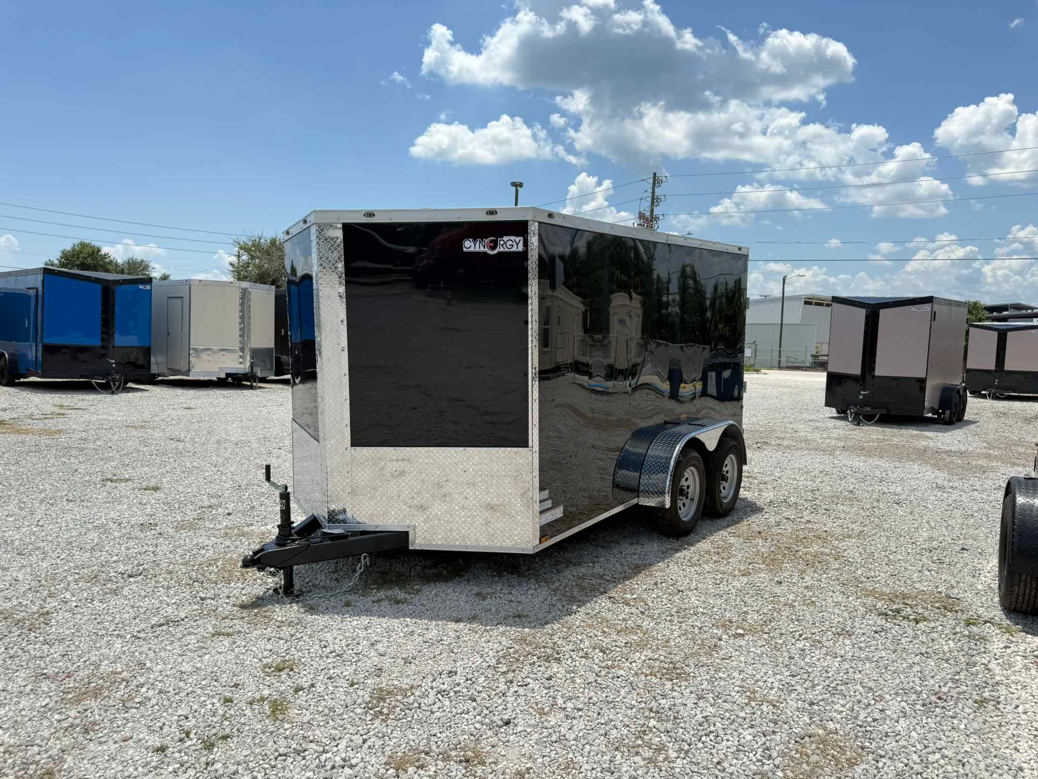 New 7×12 CYNERGY CARGO Enclosed Trailer