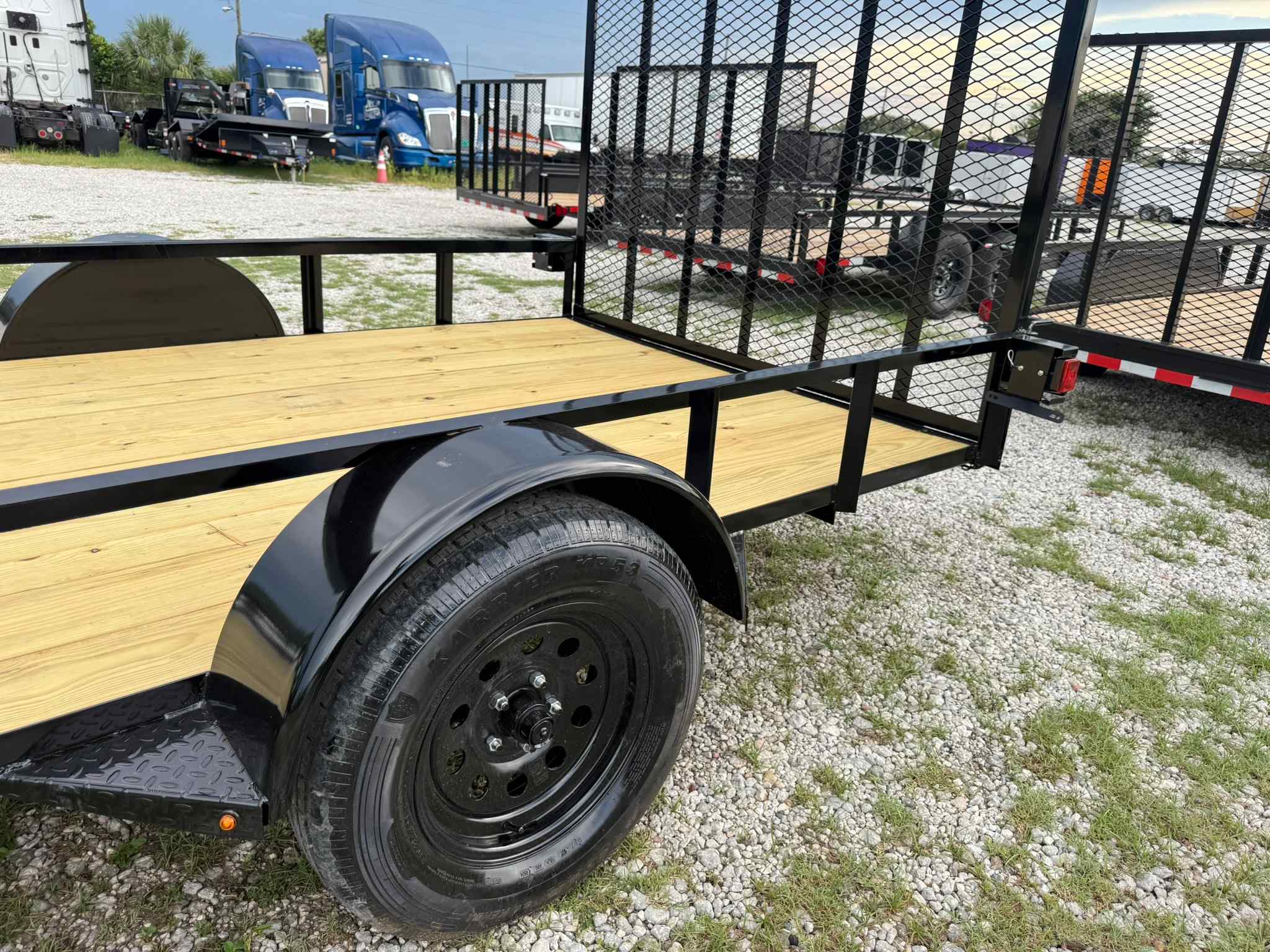 New 6×12 BYE RITE TRAILER Utility Trailer