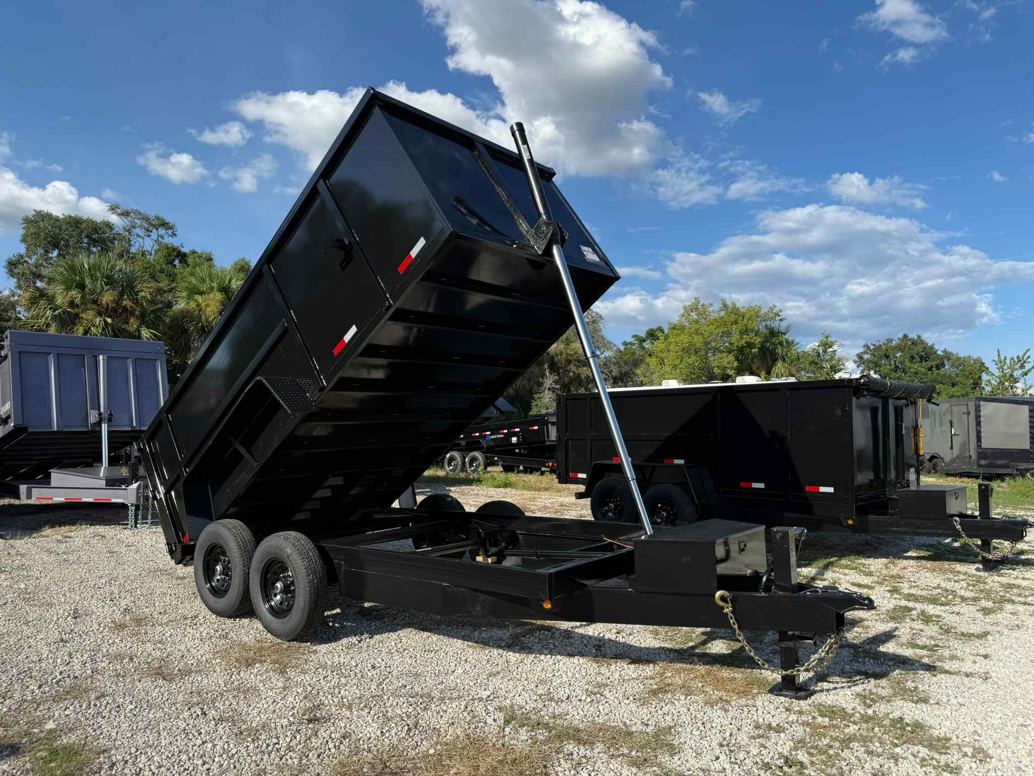 New 7×14 TAYLOR TRAILERS Dump Trailer
