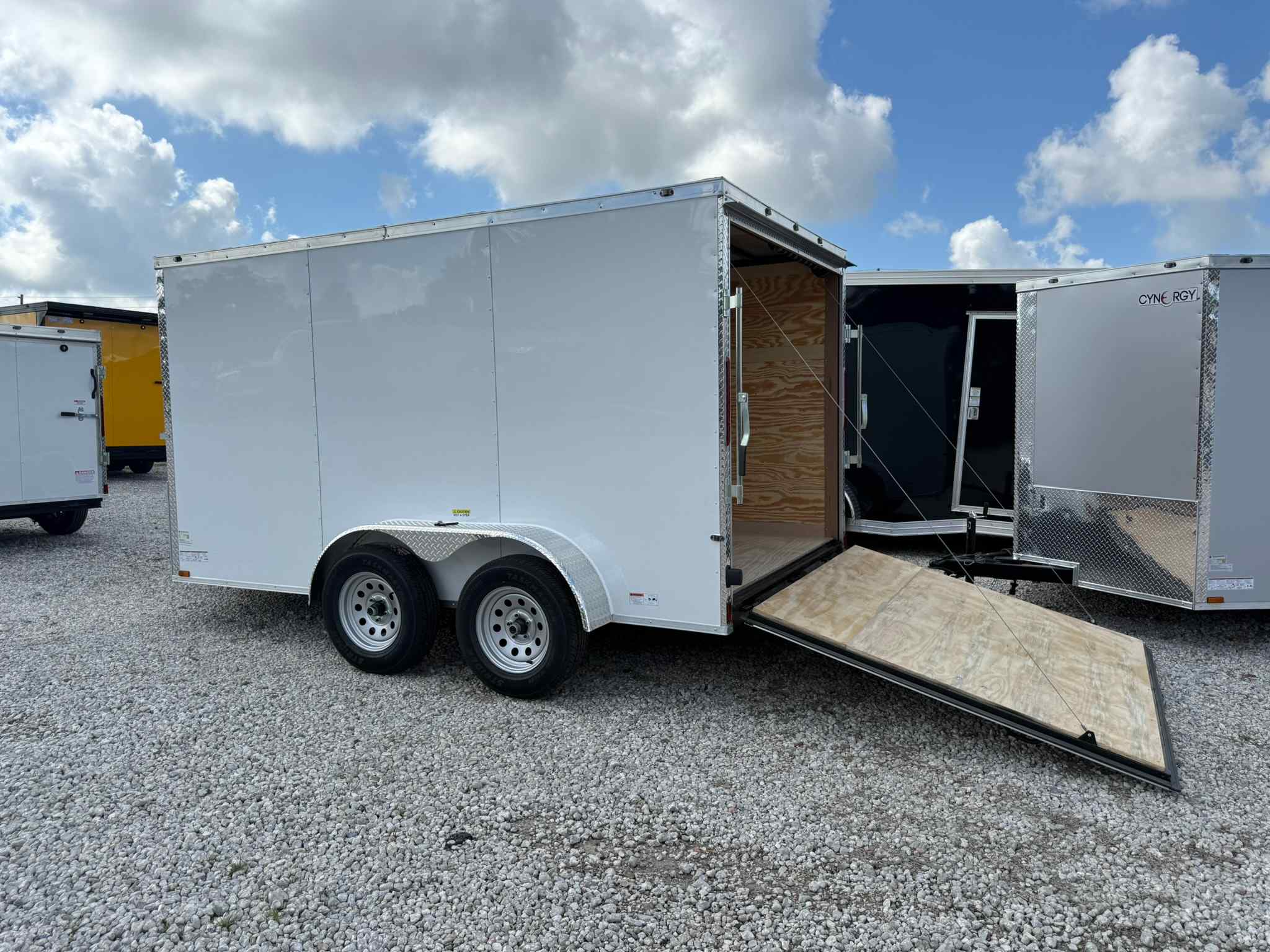 New 7×12 CYNERGY CARGO Enclosed Trailer