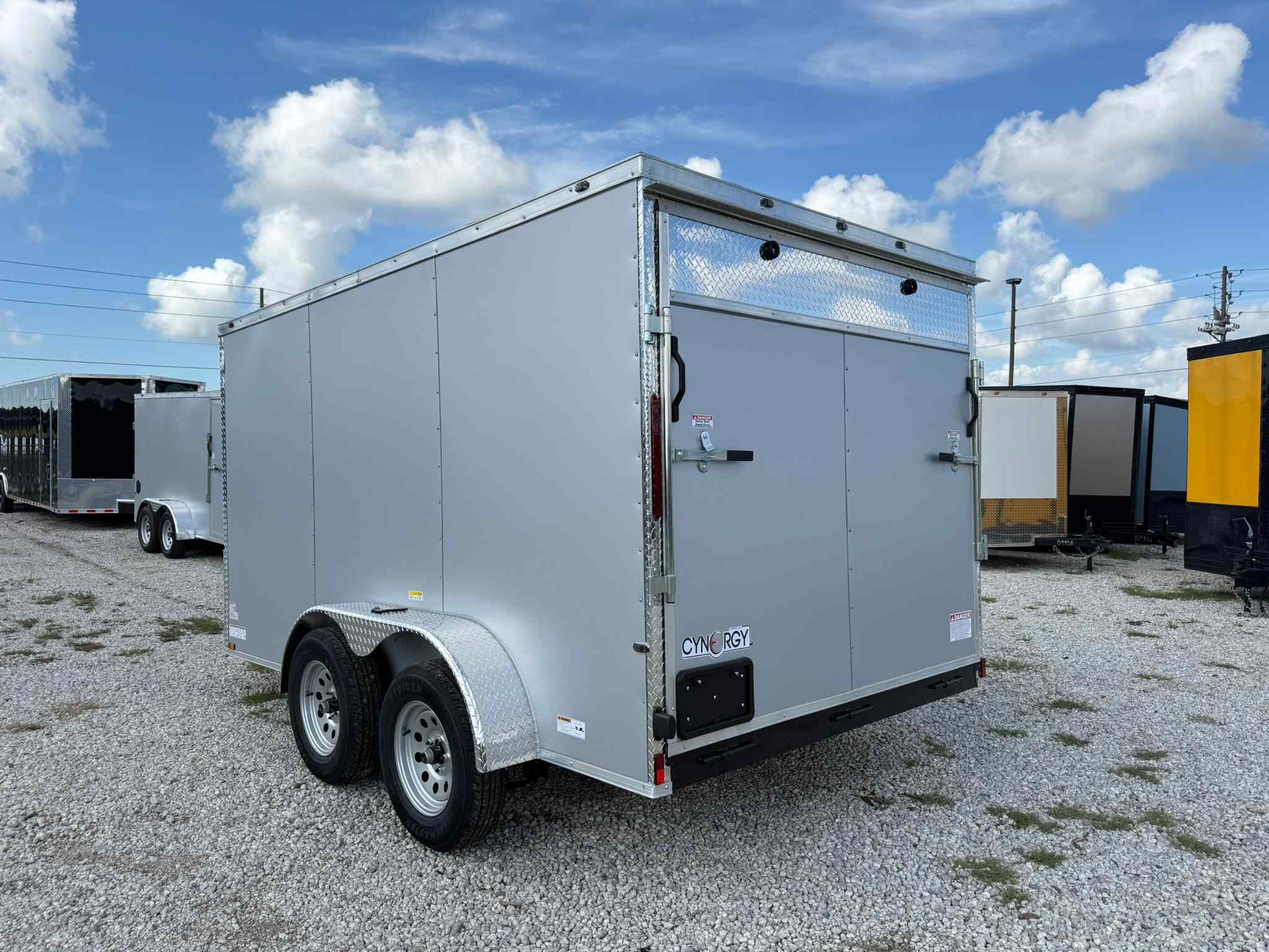 New 7×12 CYNERGY CARGO Enclosed Trailer