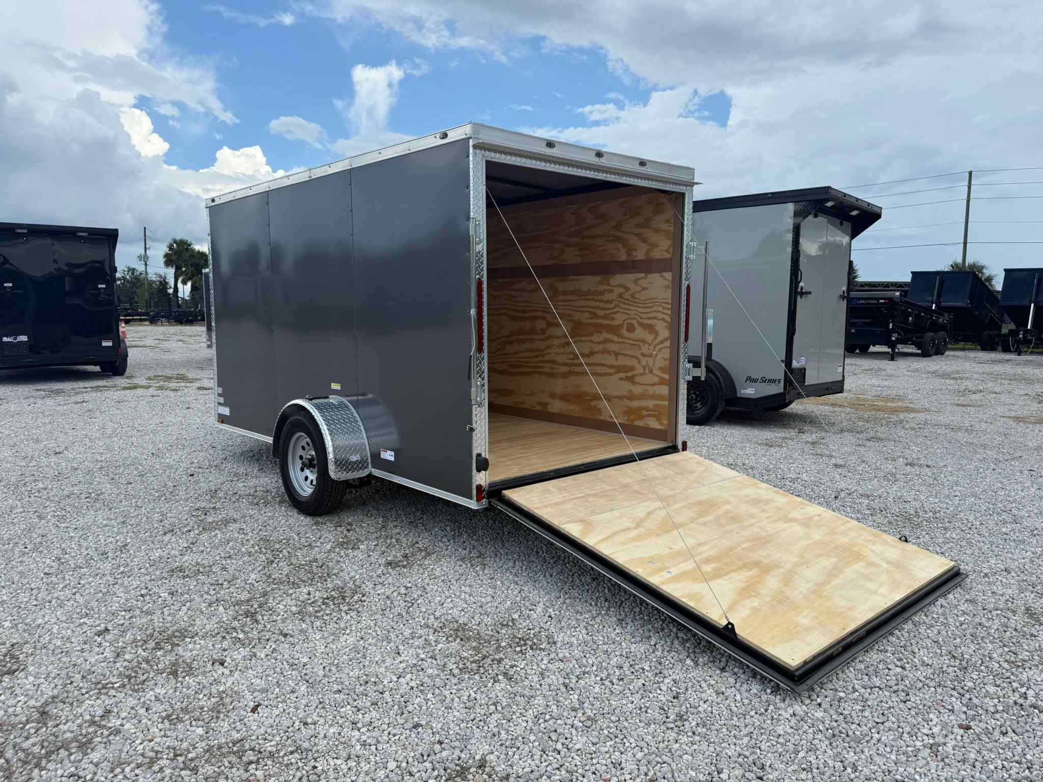 New 6×12 CYNERGY CARGO Enclosed Trailer