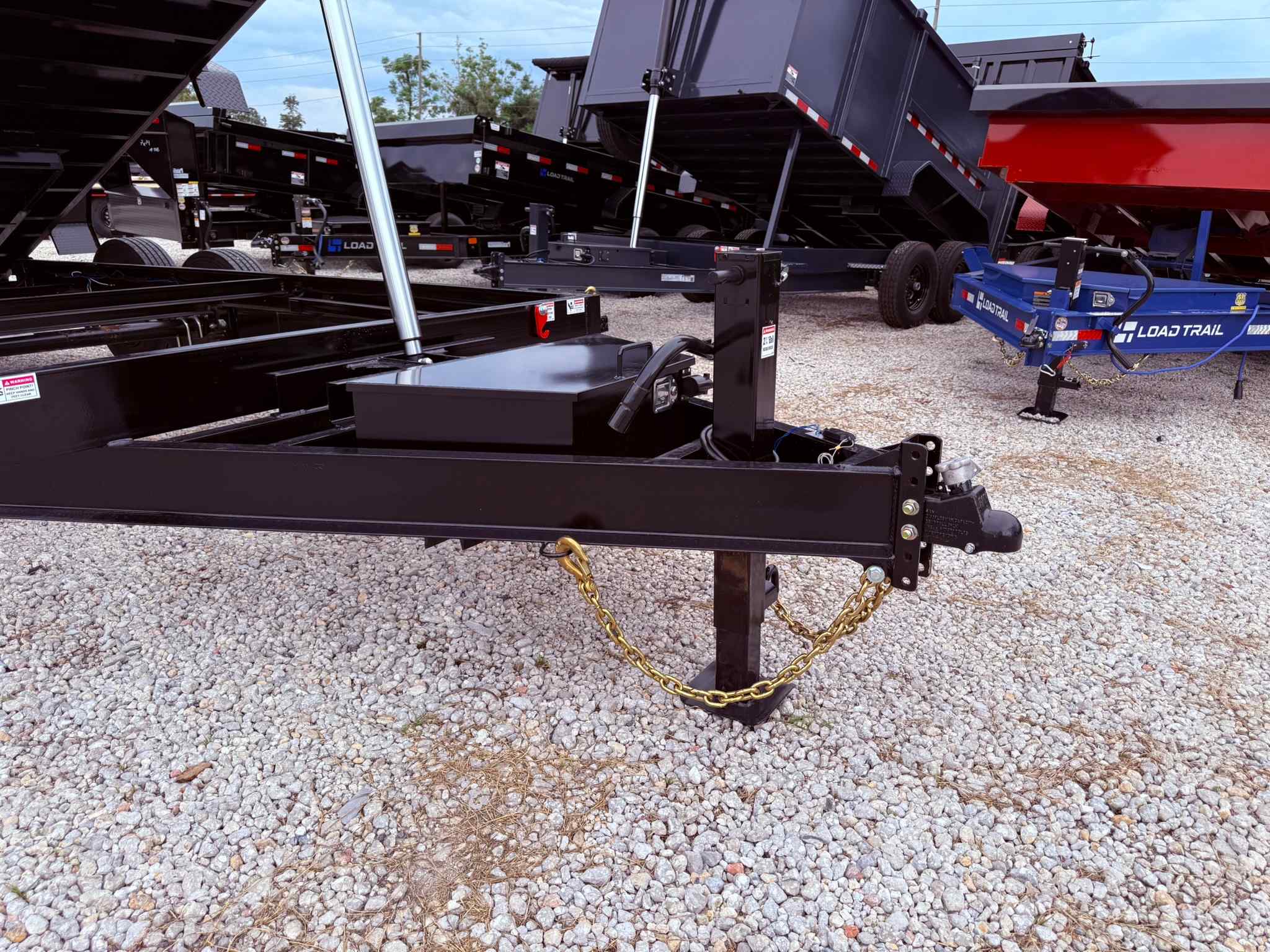 New 7×16 HaulNation Trailers Dump Trailer
