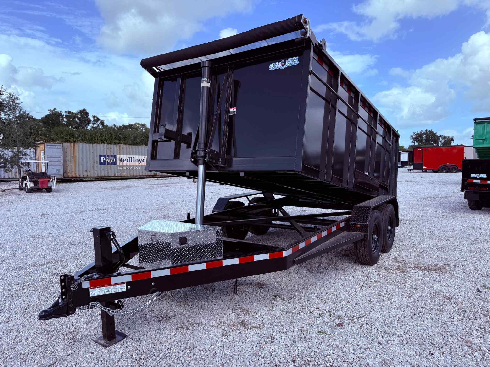 New 7×14 CYNERGY CARGO Dump Trailer