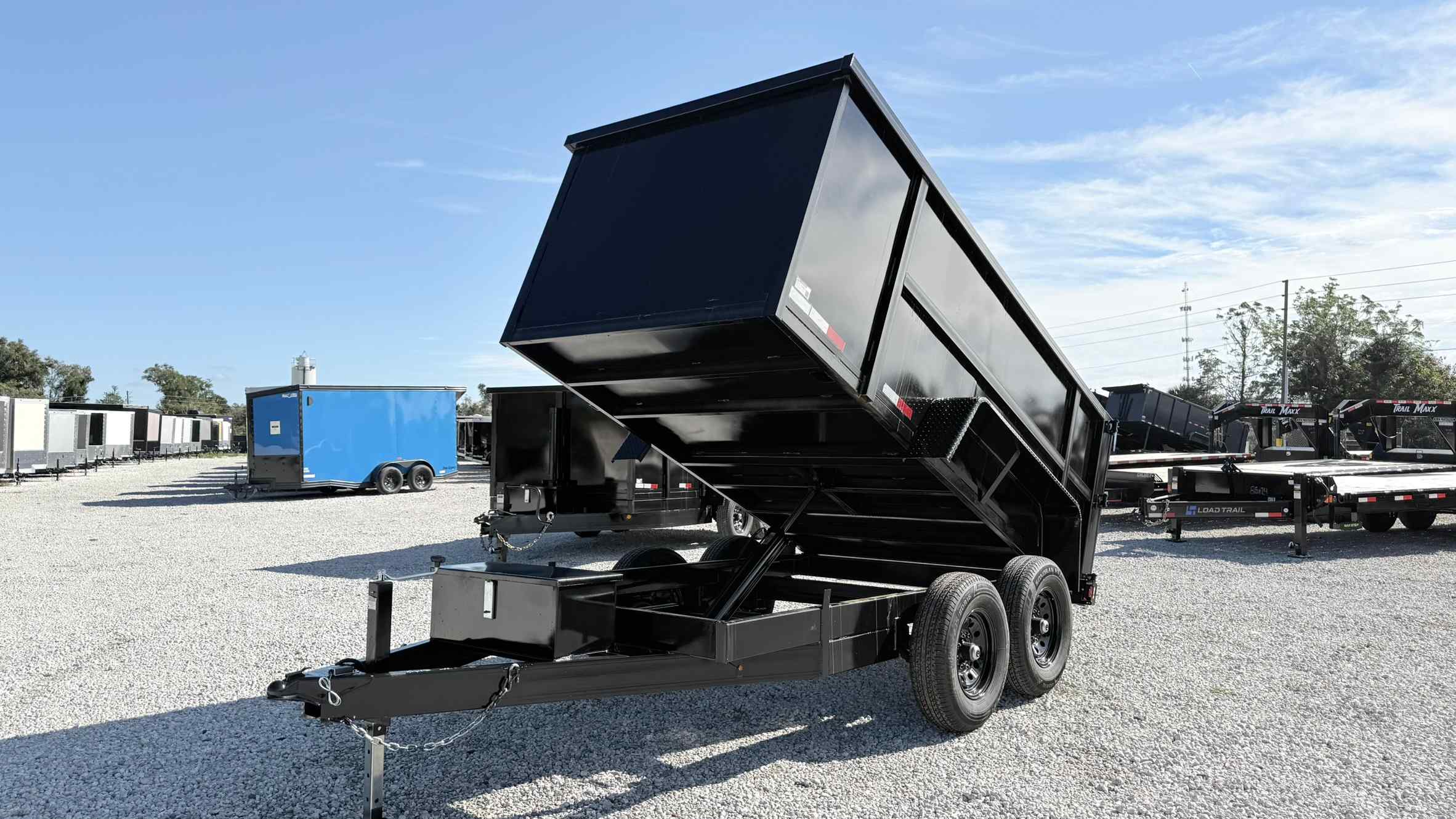 New 6×12 TAYLOR TRAILERS Dump Trailer