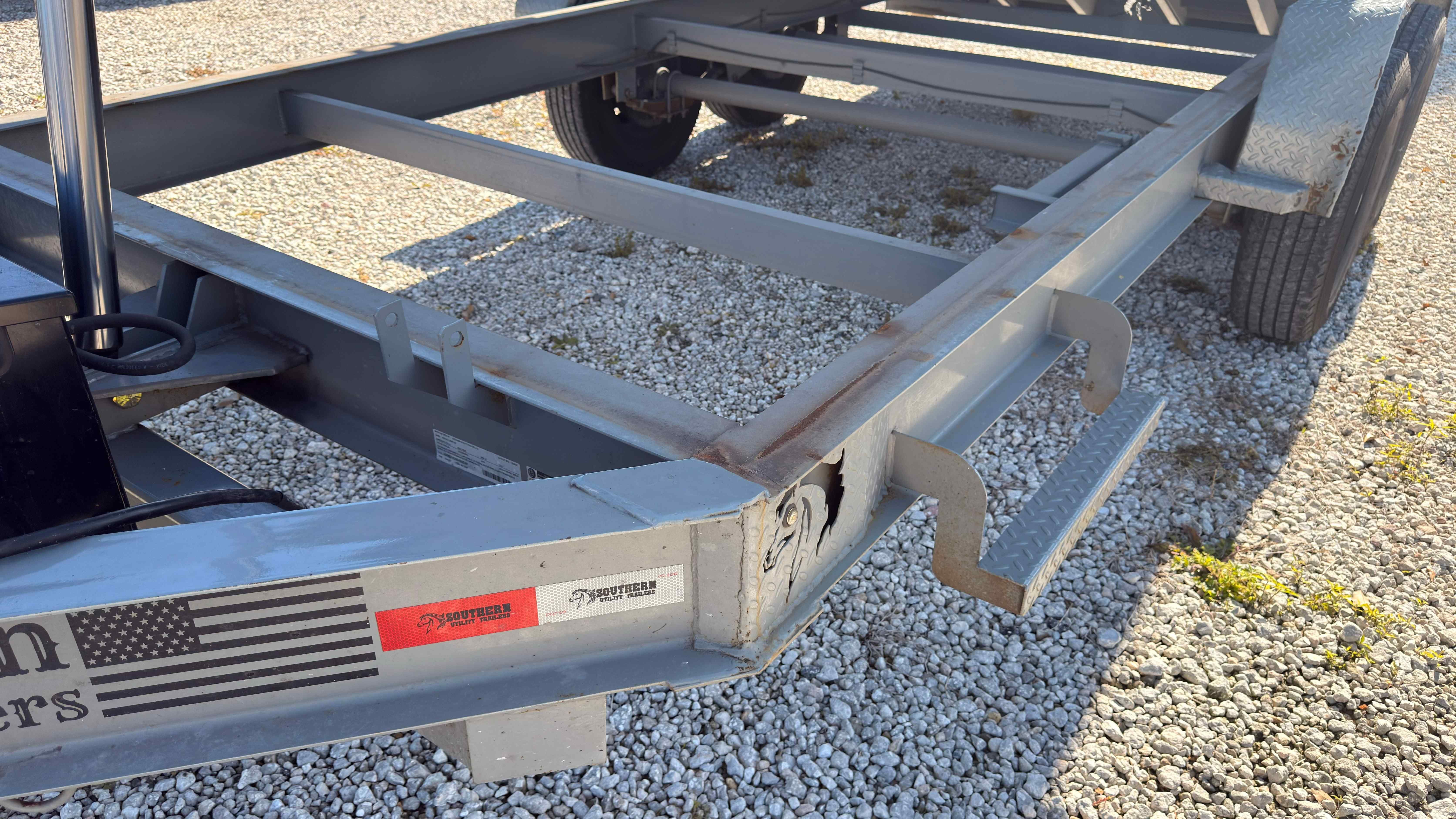 Used 7×14 SOUTHERN UTILITY Dump Trailer