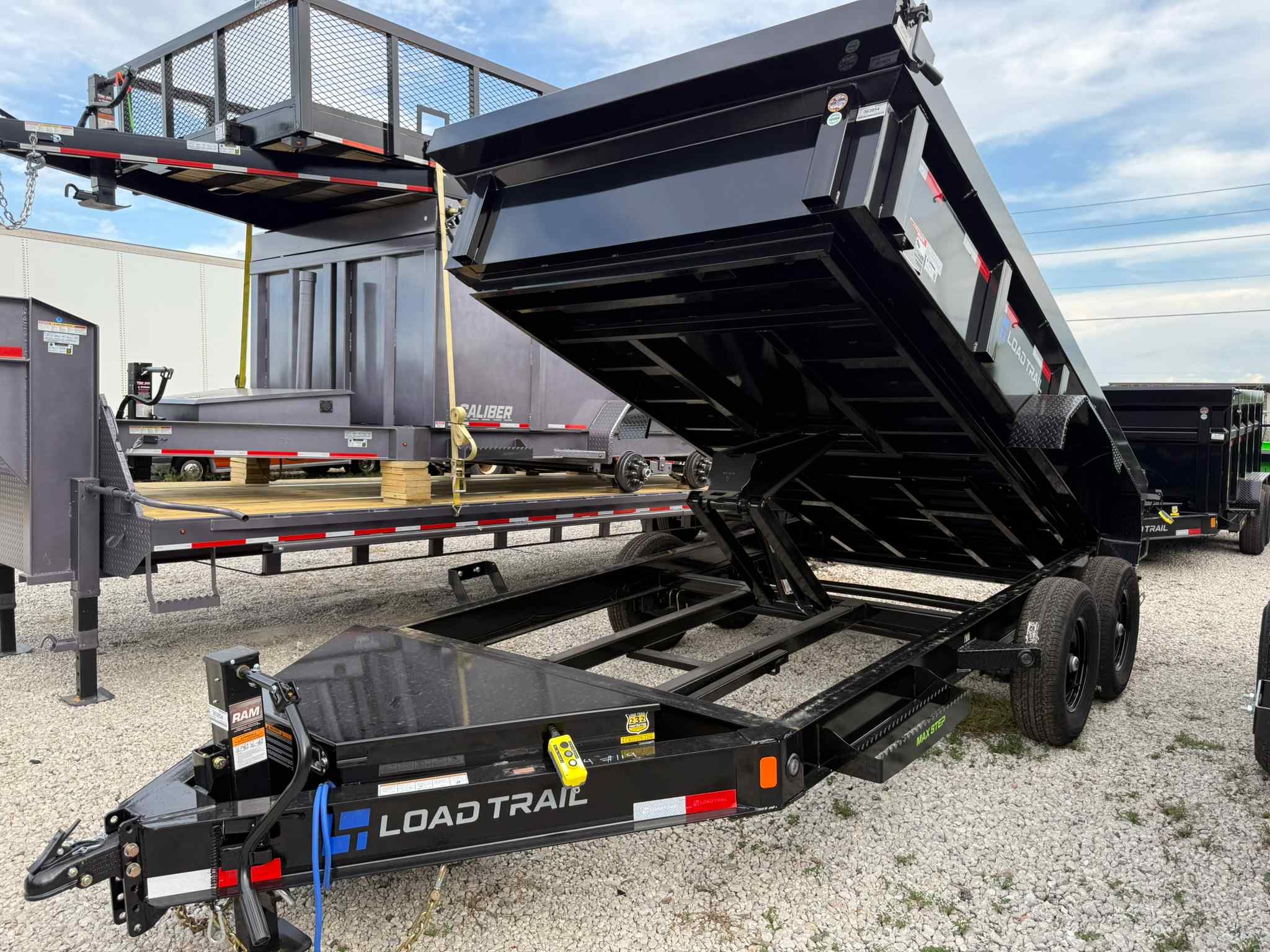 New 7×14 LOAD TRAIL Dump Trailer
