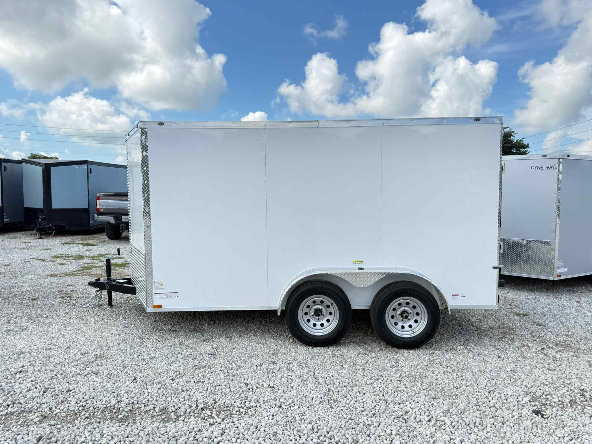 New 7×12 CYNERGY CARGO Enclosed Trailer