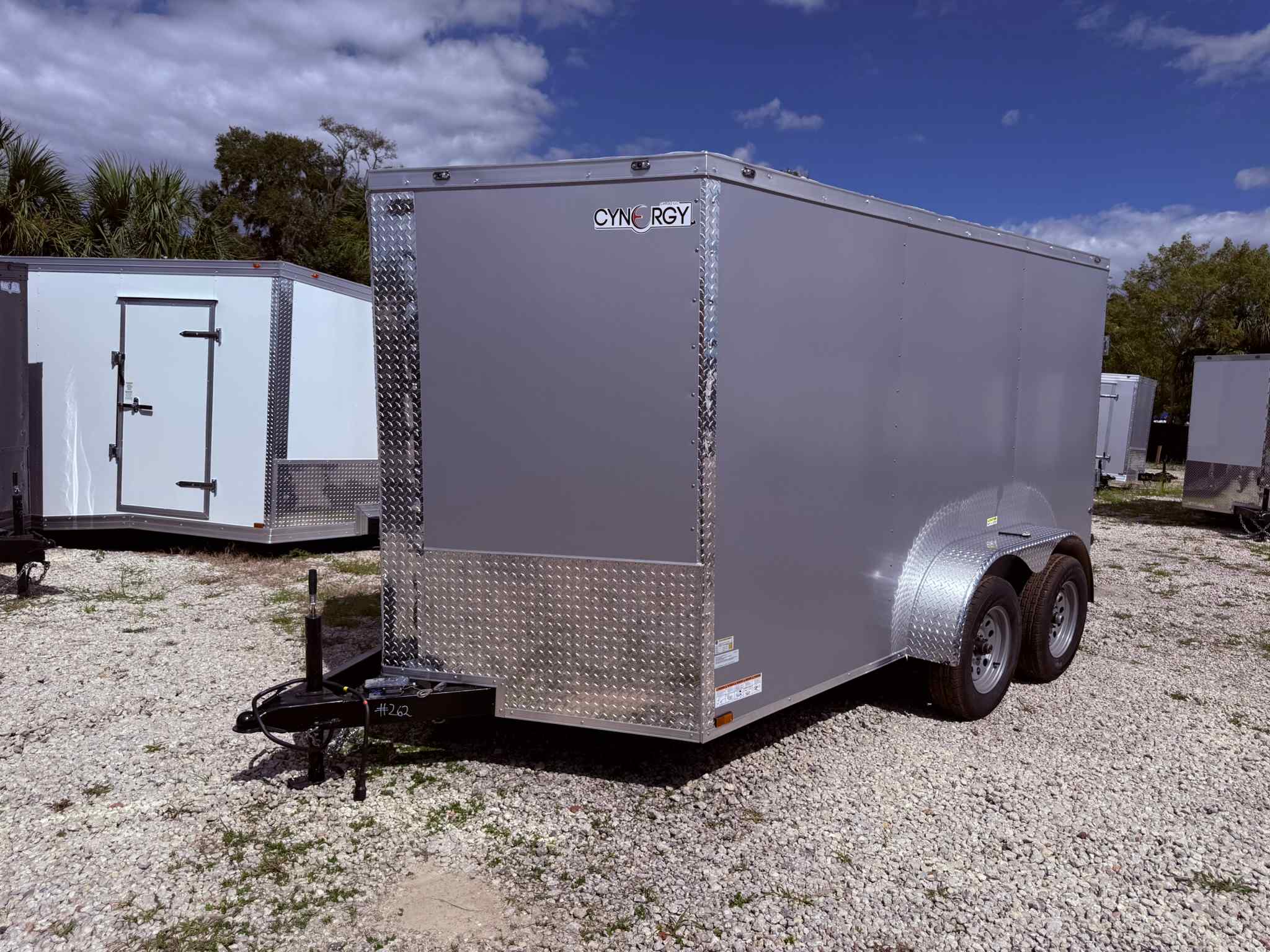 New 7×12 CYNERGY CARGO Enclosed Trailer