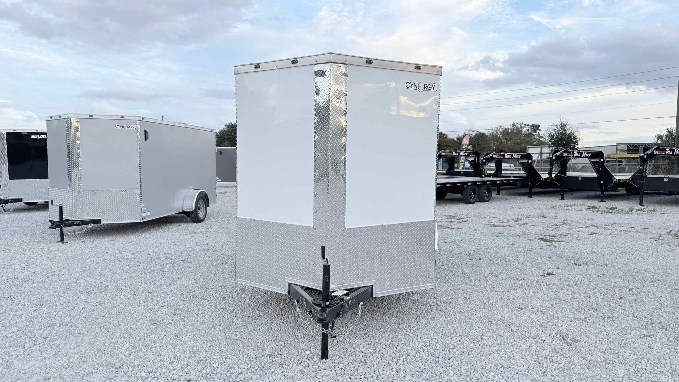 New 6×12 CYNERGY CARGO Enclosed Trailer