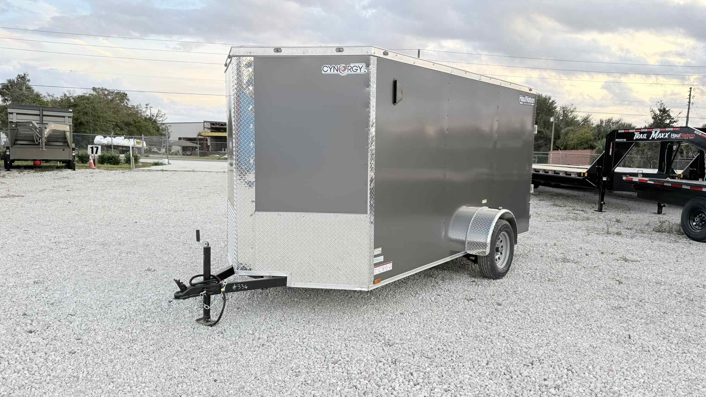 New 6×12 CYNERGY CARGO Enclosed Trailer