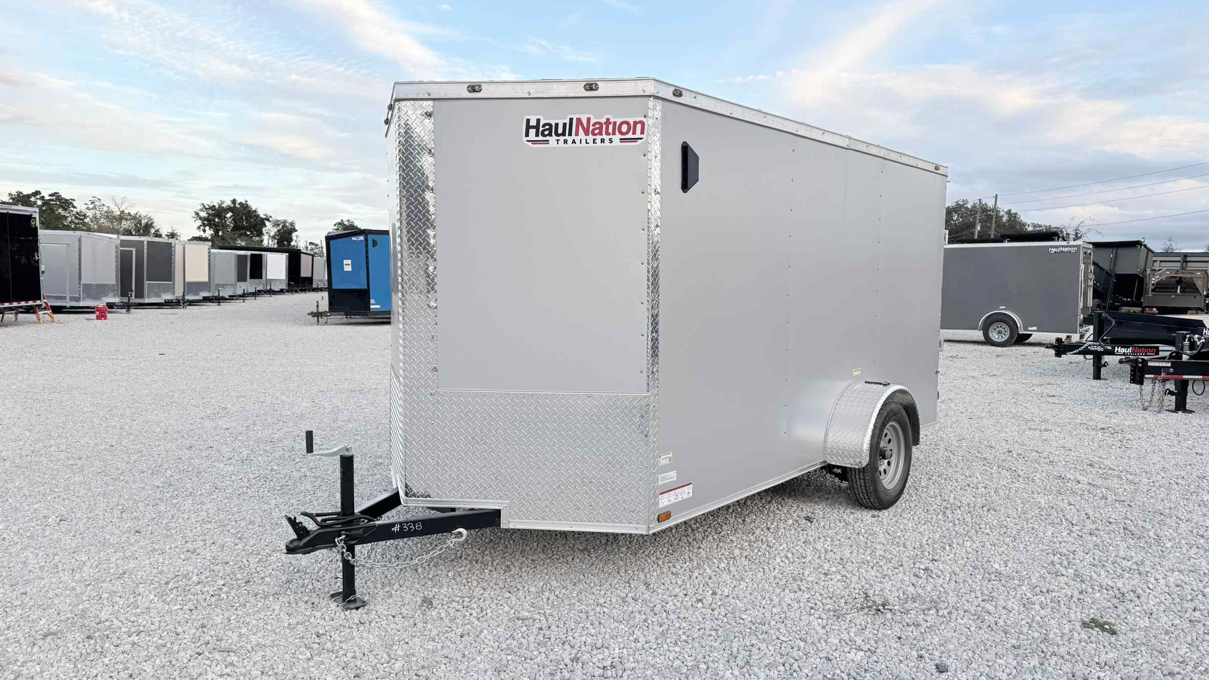 New 6×12 CYNERGY CARGO Enclosed Trailer