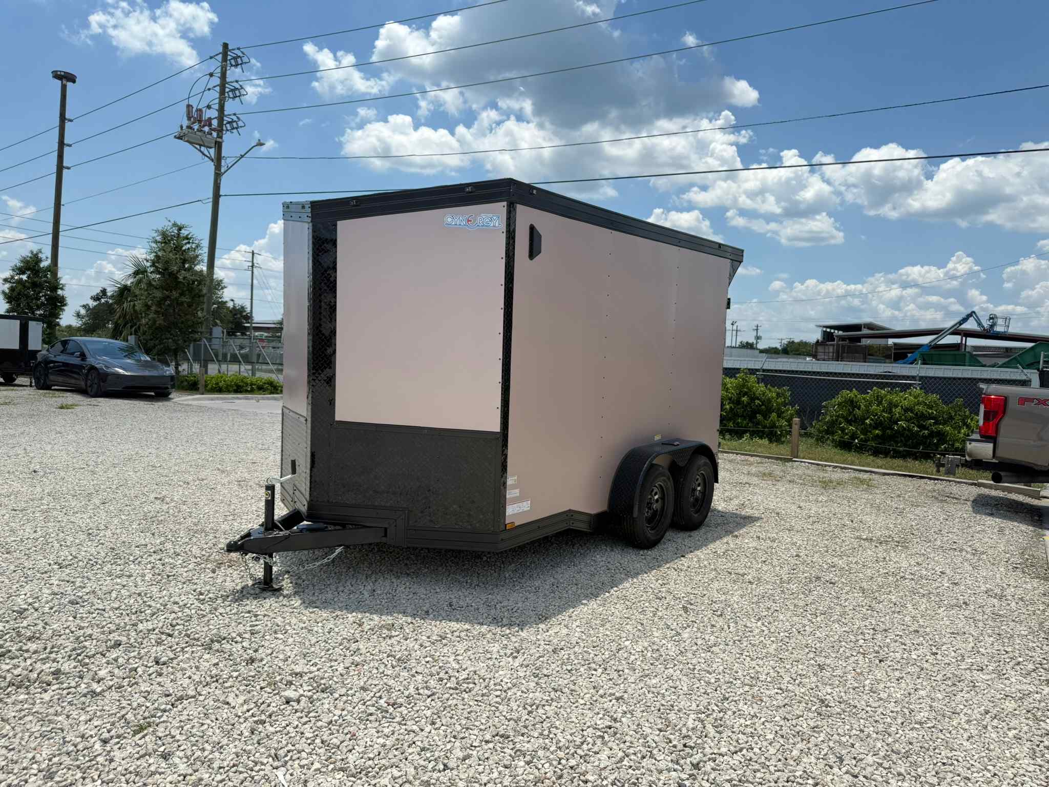 New 7×12 CYNERGY CARGO Enclosed Trailer