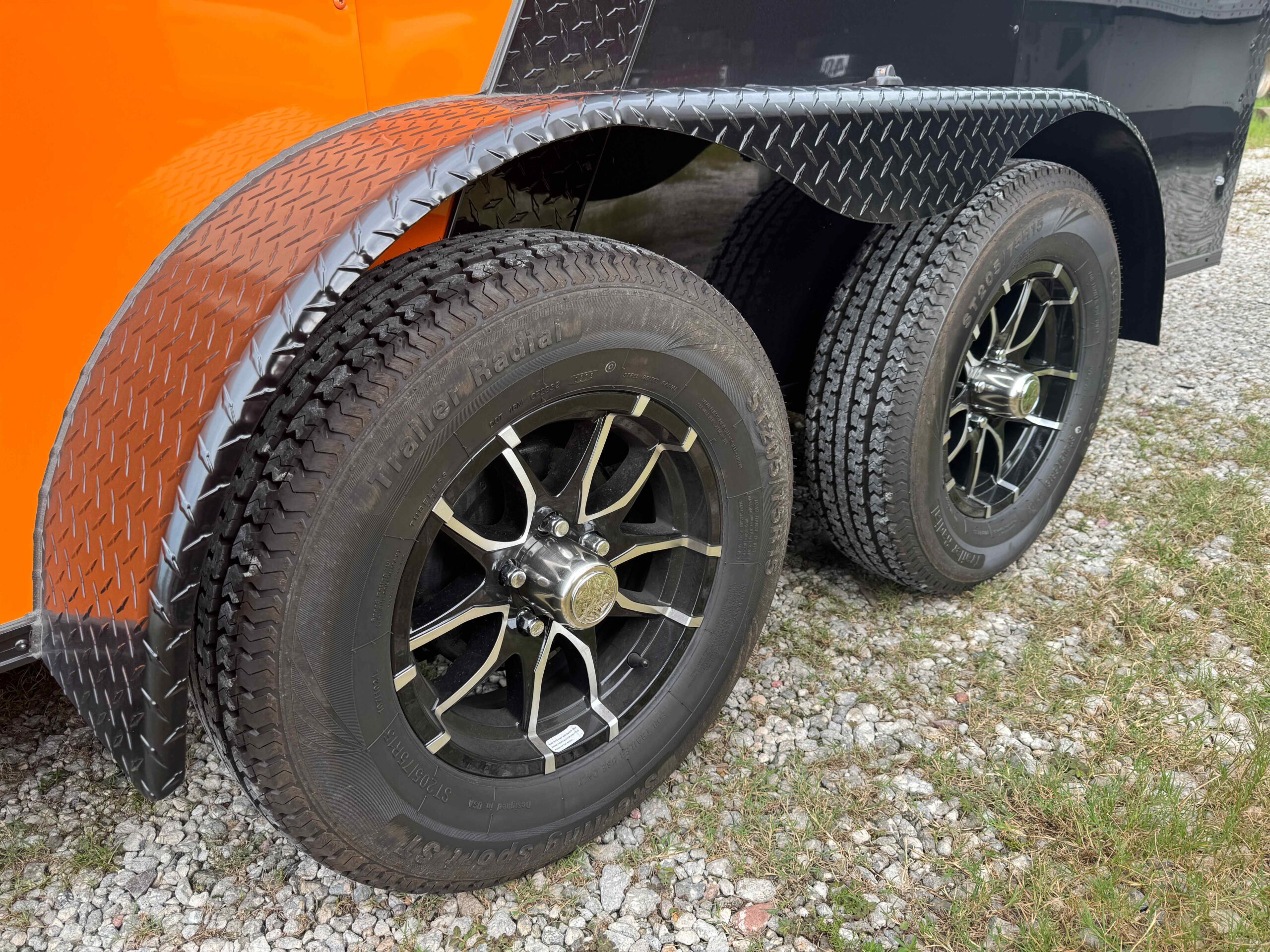 New 7×16 ROCK SOLID Enclosed Trailer