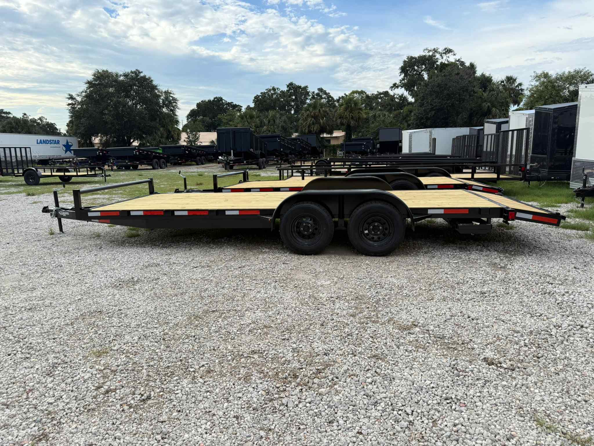 New 7×20 BYE RITE TRAILER Car Trailer