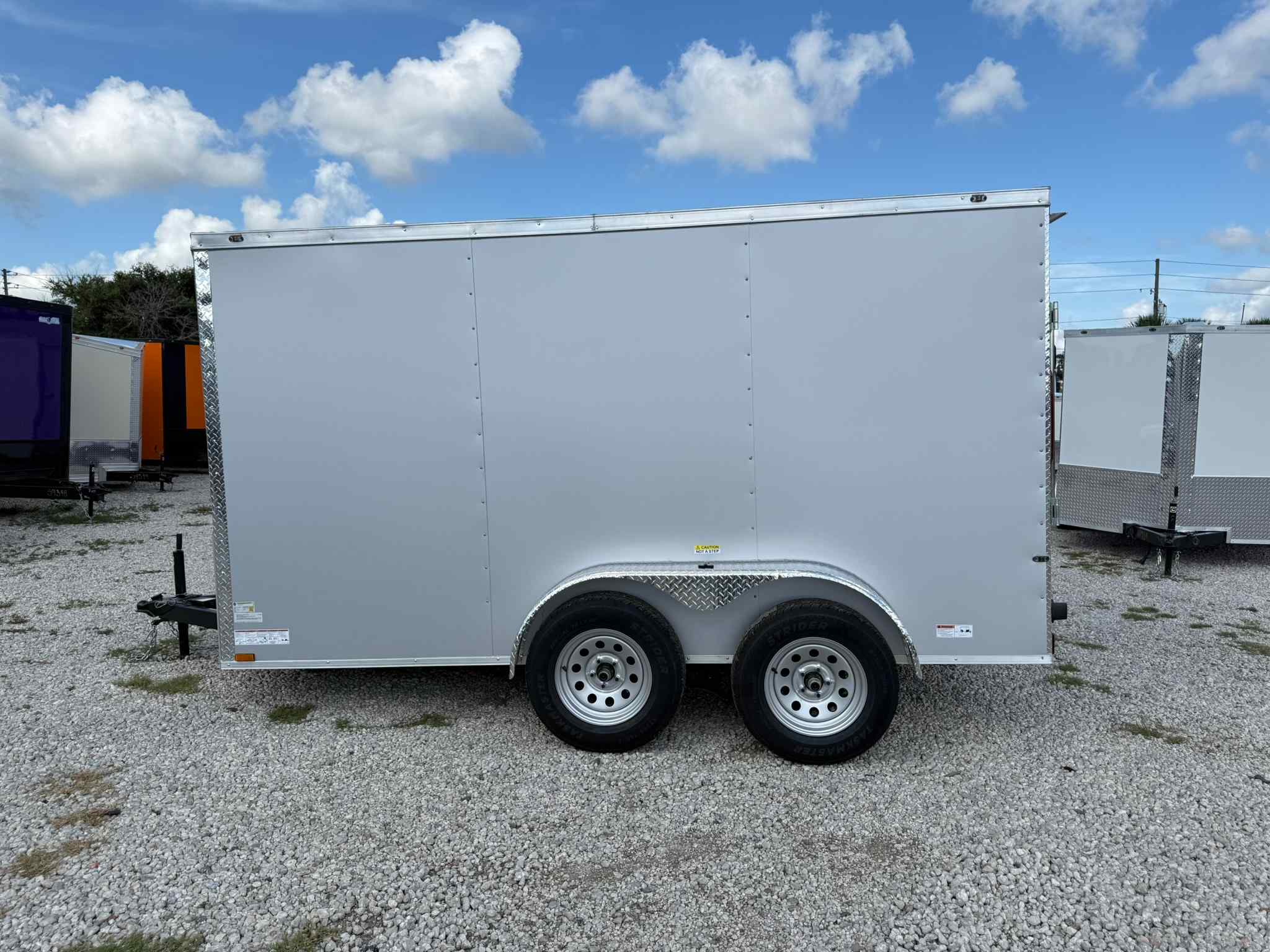 New 7×12 CYNERGY CARGO Enclosed Trailer