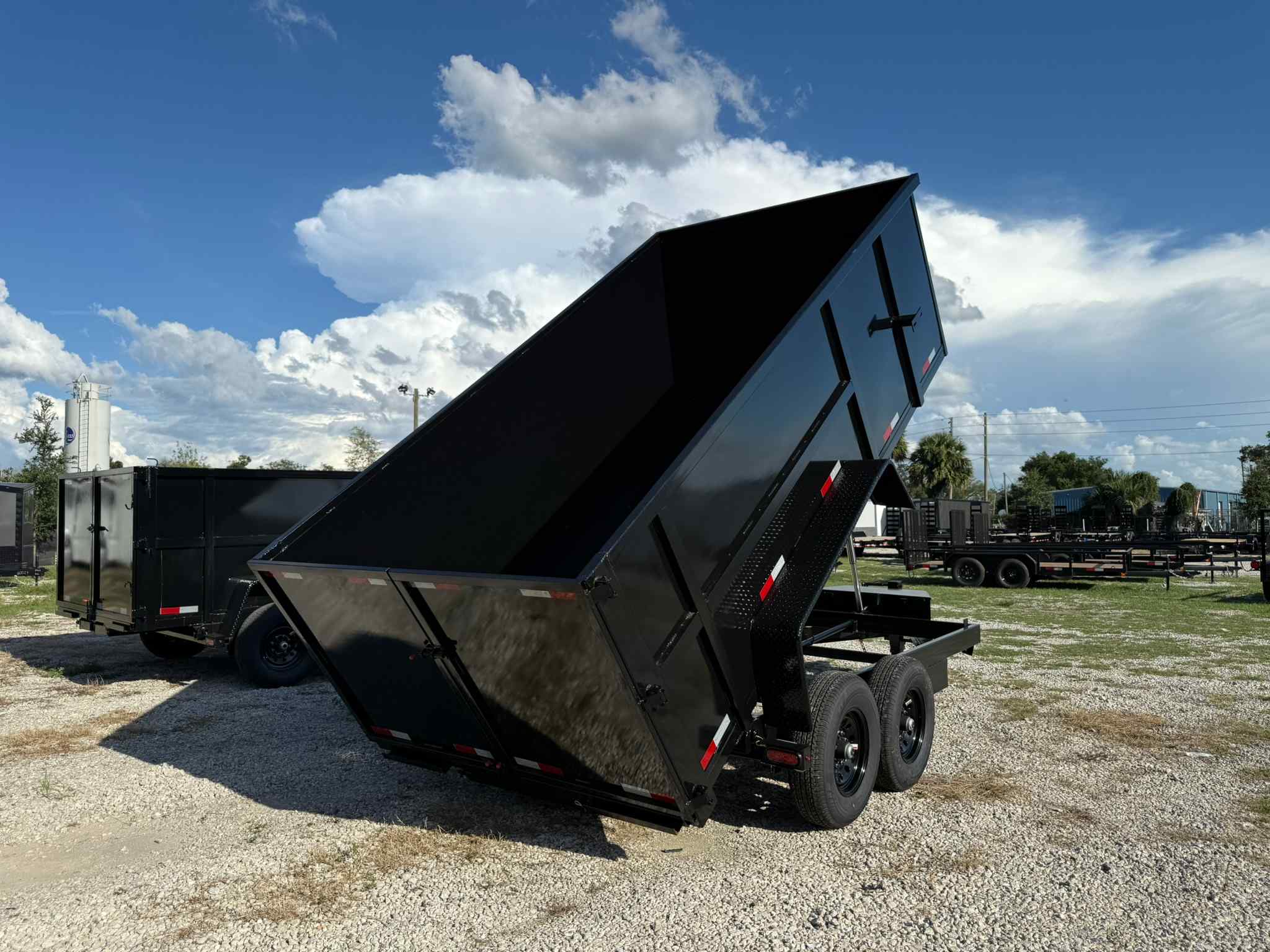 New 7×14 TAYLOR TRAILERS Dump Trailer
