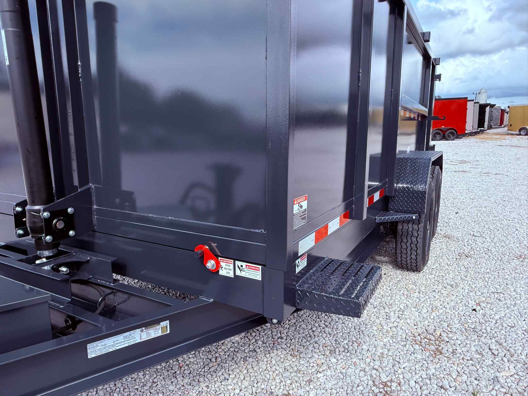 New 7×14 HaulNation Trailers Dump Trailer
