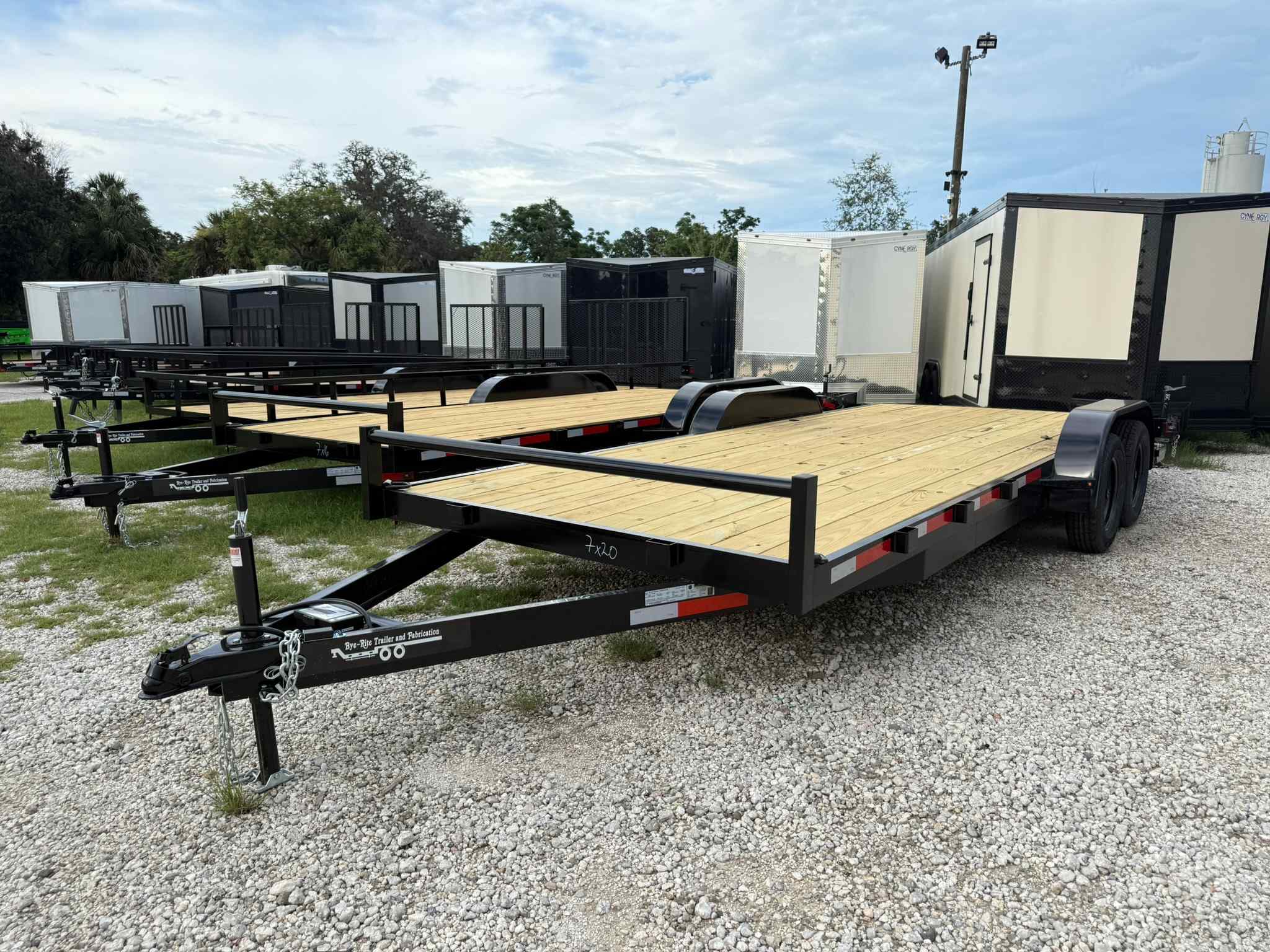 New 7×20 BYE RITE TRAILER Car Trailer