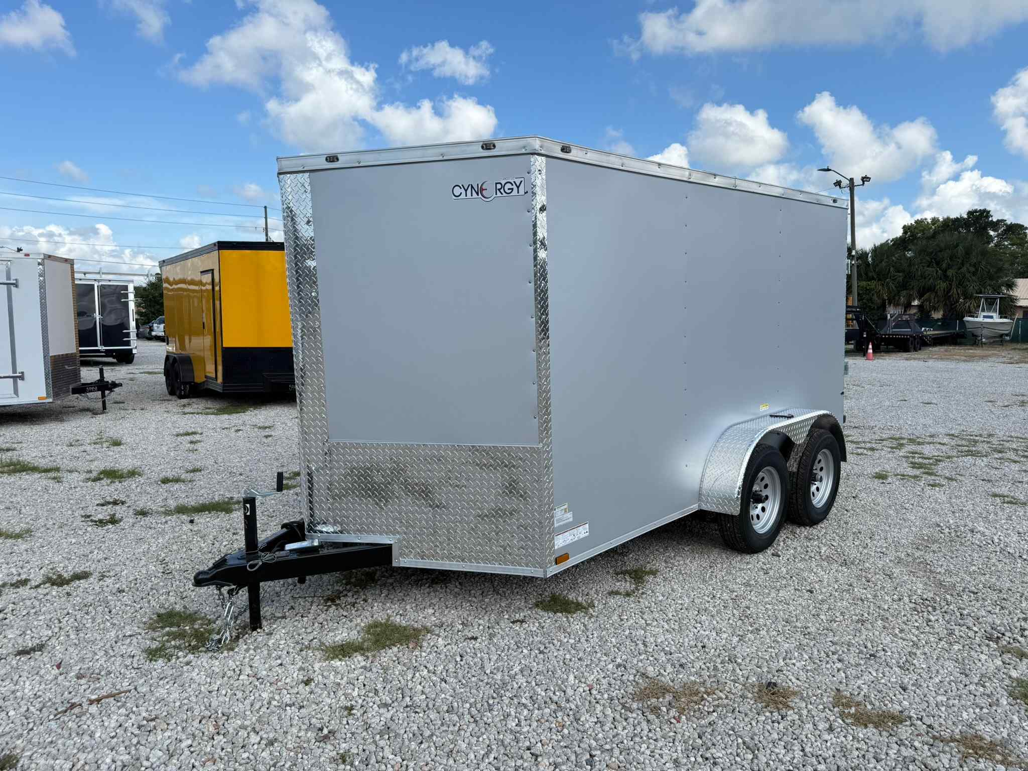 New 7×12 CYNERGY CARGO Enclosed Trailer
