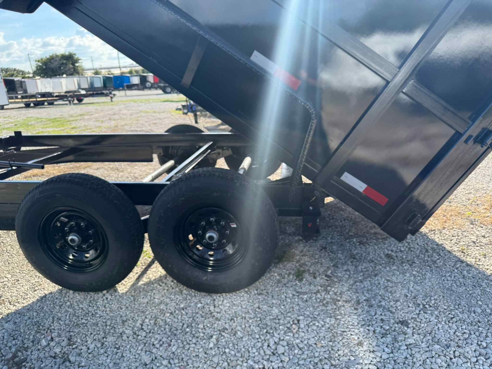 New 7×14 TAYLOR TRAILERS Dump Trailer