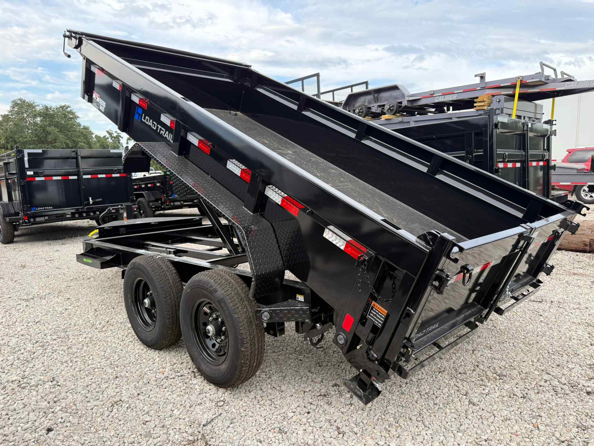 New 7×14 LOAD TRAIL Dump Trailer